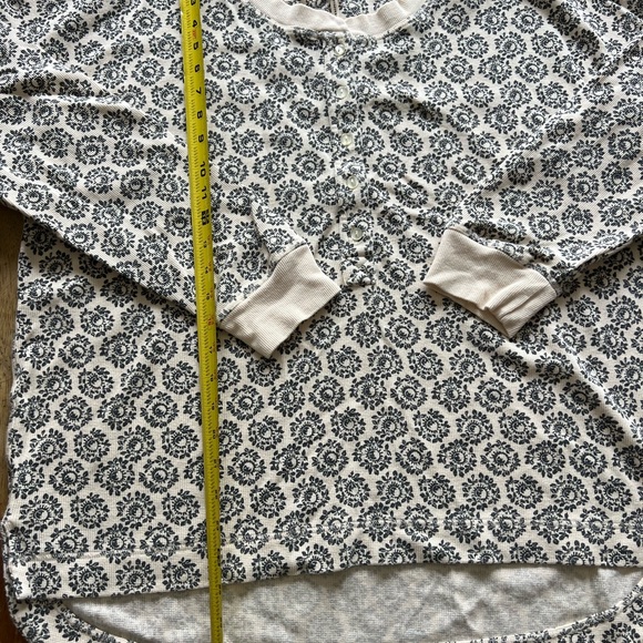 Anthropologie Thermal Waffle-Knit PJ Pajama Loungewear Set - Picture 5 of 13